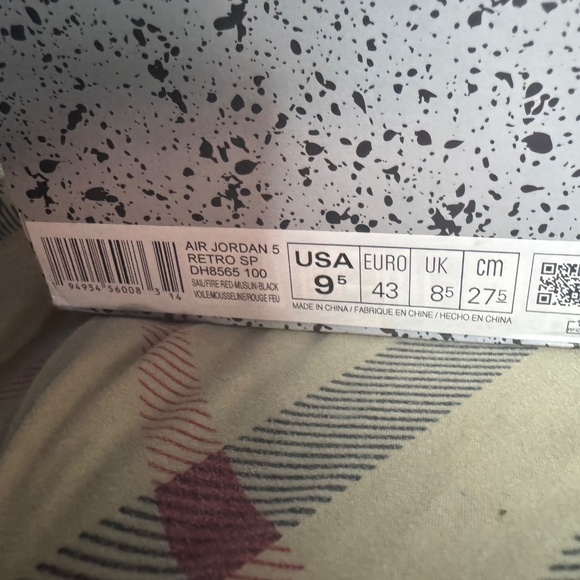 Off-White x Air Jordan 5 SP Sail *will run through POIZON if needed*